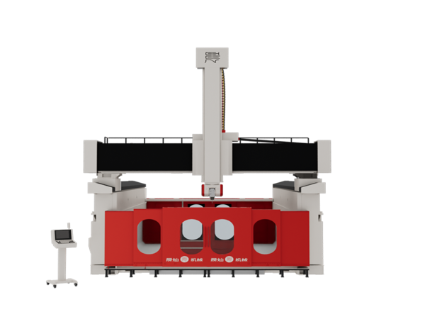 5-Axis Gantry Moving Machining Center or Non-Metal Applications