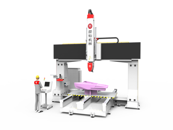 5-Axis Table Moving Machining Center for Non-Metal Applications