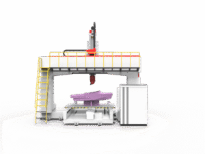 5-Axis Table Moving Machining Center for Non-Metal Applications