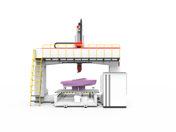 5-Axis Table Moving Machining Center for Non-Metal Applications