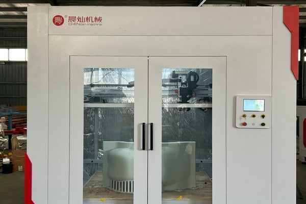 Large scale furniture printed with pellets