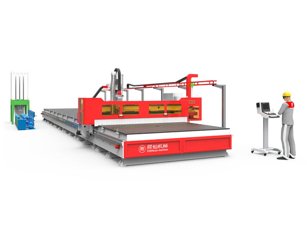 3-Axis CNC Machining Center for Vehicle Body & Panel Processing