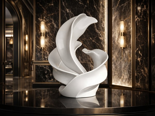 3D printed sculpture modern art