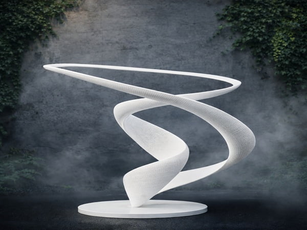 3D printed large sculpture