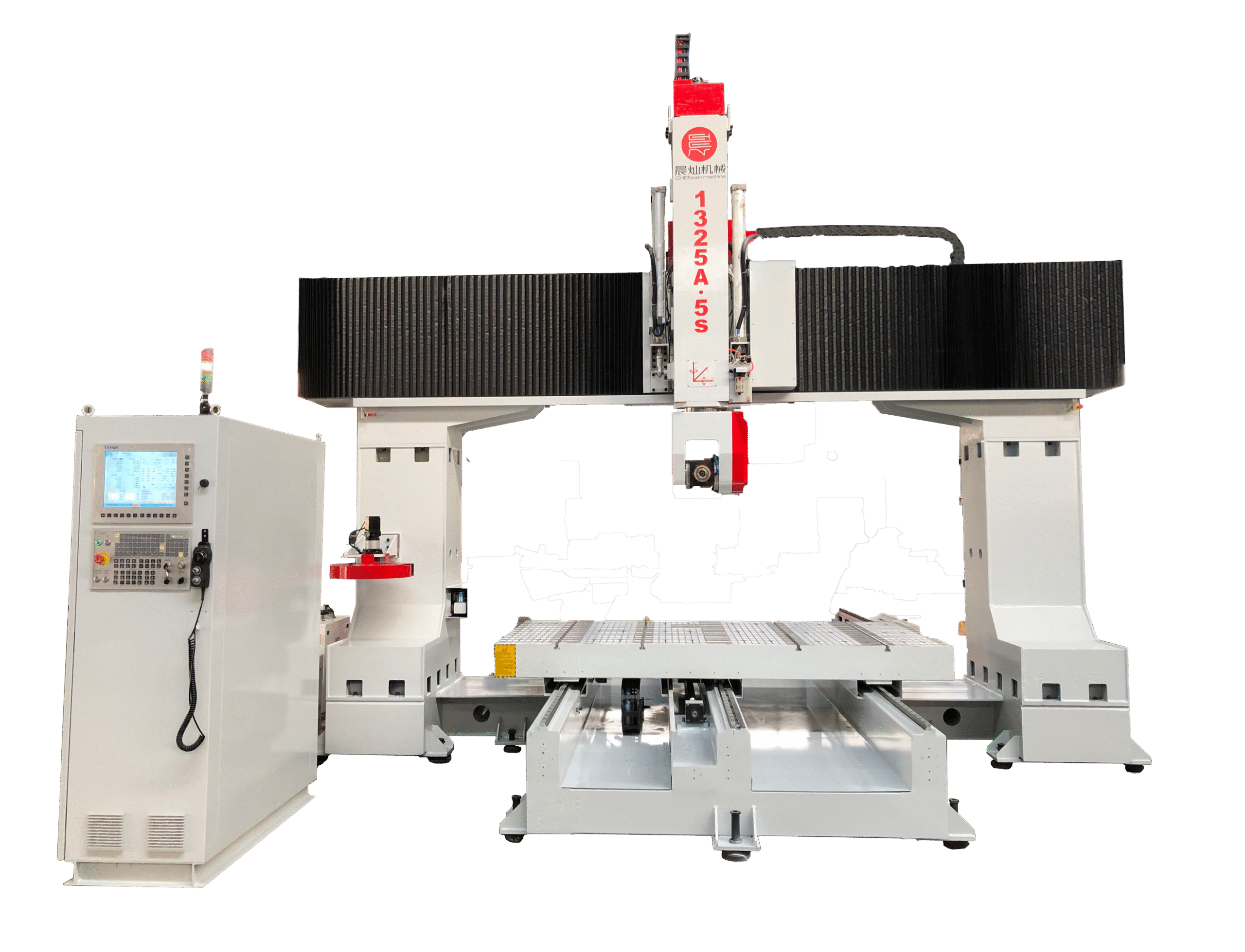 Table Moving 5 Axis CNC Router